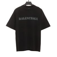 Balenciaga Blurred LOGO Short Sleeve Balenciaga Blurred LOGO Short Sleeve