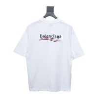 Balenciaga Coke letter embroidered short sleeve