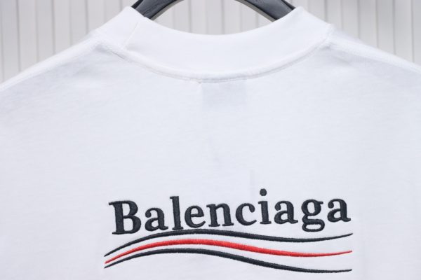 balenciaga_coke_letter_embroidered_short_sleeve_1C1D63950AC14 Balenciaga Coke letter embroidered short sleeve