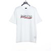 Balenciaga damaged coke wave short-sleeve white Balenciaga damaged coke wave short-sleeve white