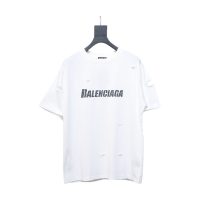 Balenciaga distressed short sleeves
