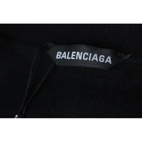 balenciaga_embroidered_knitted_sweater_black_1CEB6C0009F1C Balenciaga Embroidered Knitted Sweater Black