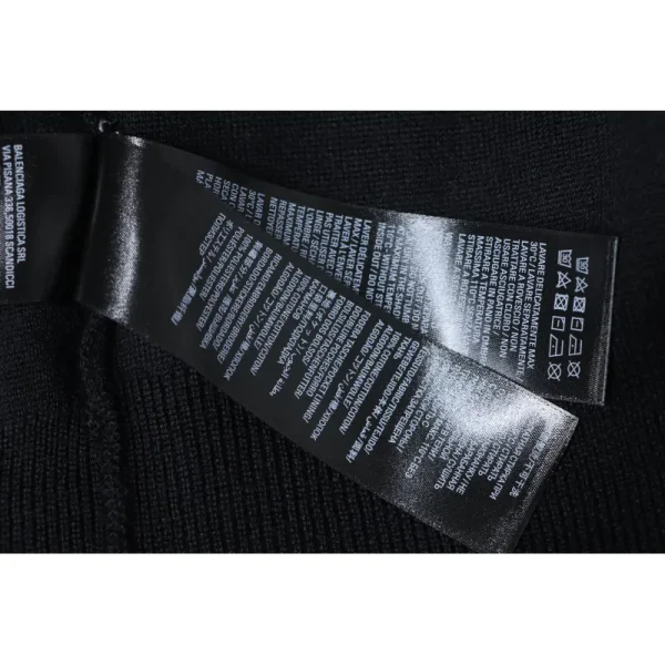 balenciaga_embroidered_knitted_sweater_black_1CEB6C0444F1C Balenciaga Embroidered Knitted Sweater Black