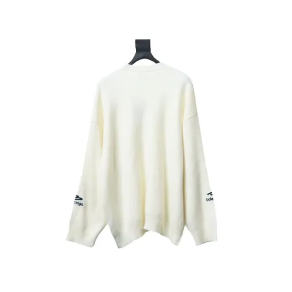 balenciaga_embroidered_knitted_sweater_white_1CEC3FBE0D51E Balenciaga Embroidered Knitted Sweater White