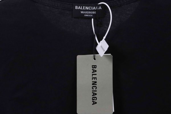 balenciaga_flame_letter_short_sleeve_1C0CA0CEACD19 Balenciaga flame letter short sleeve