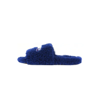 Balenciaga Furry Slide Blue Balenciaga Furry Slide Blue