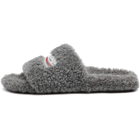 Balenciaga Furry Slide Dark Grey