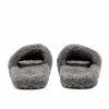 Balenciaga Furry Slide Dark Grey
