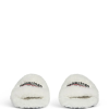 Balenciaga Furry Slides White