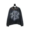 Balenciaga Hand-painted Lettering Sweatshirt Black Balenciaga Hand-painted Lettering Sweatshirt Black