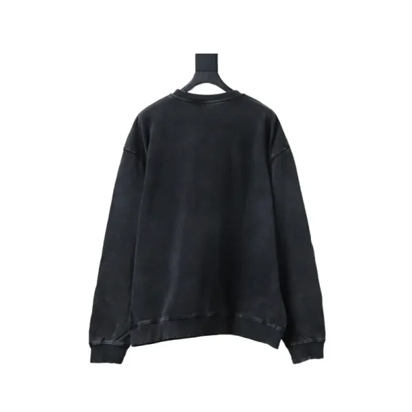 balenciaga_hand_painted_lettering_sweatshirt_black_1CEC3EAFC0416 Balenciaga Hand-painted Lettering Sweatshirt Black