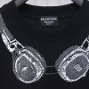 balenciaga_hot_diamond_earphone_short_sleeve_black_1C4190BD19214 Balenciaga Hot Diamond Earphone Short Sleeve Black