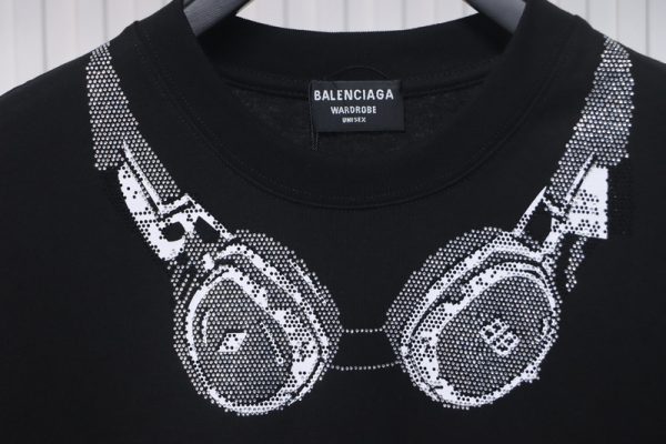 balenciaga_hot_diamond_earphone_short_sleeve_black_1C4190BD19214 Balenciaga Hot Diamond Earphone Short Sleeve Black