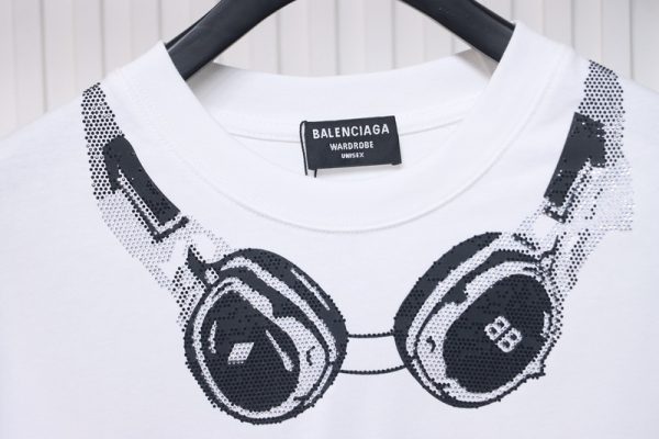 balenciaga_hot_diamond_earphone_short_sleeve_white_1C41912944C10 Balenciaga Hot Diamond Earphone Short Sleeve white