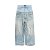 balenciaga_layered_denim_jeans_1B8BE166E6916 Balenciaga Layered Denim Jeans