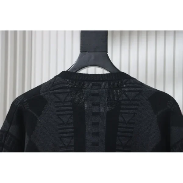 balenciaga_logo_graphic_print_crew_neck_knitted_sweater_1CEB6E458CD1A Balenciaga Logo Graphic Print Crew Neck Knitted Sweater