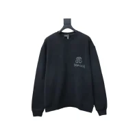 Balenciaga Luminous Print Sweatshirt Black Balenciaga Luminous Print Sweatshirt Black