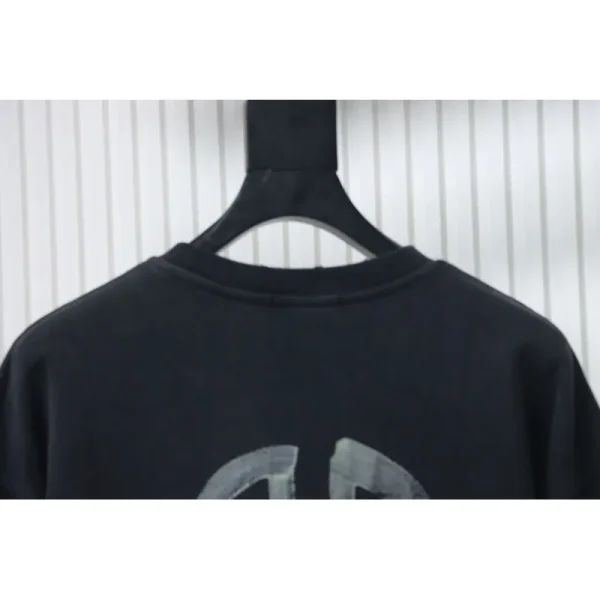 balenciaga_luminous_print_sweatshirt_black_1CEB714387819 Balenciaga Luminous Print Sweatshirt Black