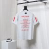 Balenciaga Music capsule collection cracked arrow print short sleeves