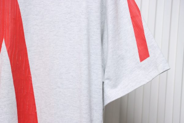 Balenciaga Music capsule collection cracked arrow print short sleeves