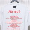 Balenciaga Music capsule collection cracked arrow print short sleeves