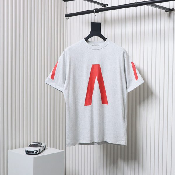 Balenciaga Music capsule collection cracked arrow print short sleeves