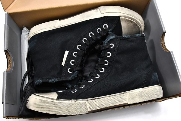 Balenciaga Paris High Top Black 688752W3RC11090