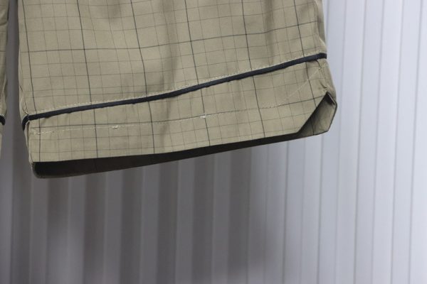 balenciaga_plaid_letter_embroidered_shorts_1C493F8F39F1D Balenciaga Plaid Letter Embroidered Shorts