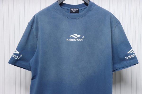 Balenciaga Ski series 3M printed washed short sleeves