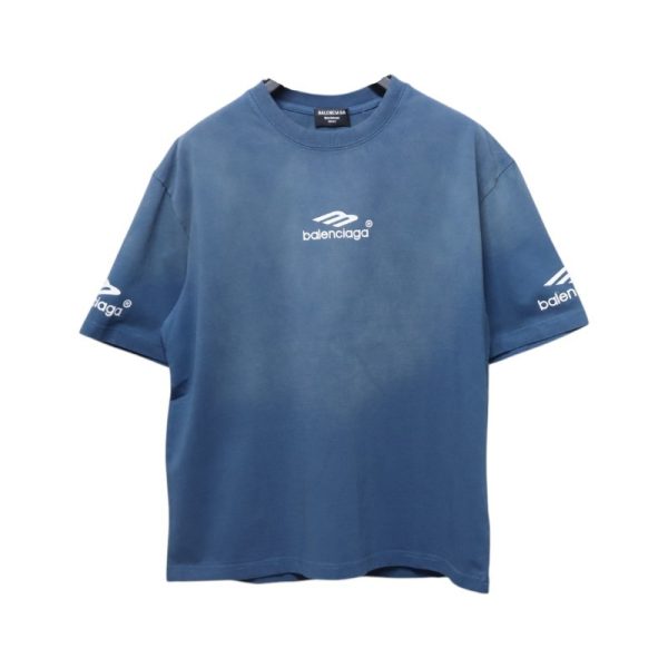 Balenciaga Ski series 3M printed washed short sleeves