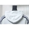 Balenciaga Splicing Ribbon Hoodies White