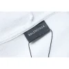 Balenciaga Splicing Ribbon Hoodies White
