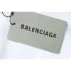 Balenciaga Splicing Ribbon Hoodies White