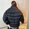 Balenciaga SPORTS ICON TRACKSUIT cocoon-shaped double-sided wide turtleback down jacket