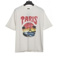 Balenciaga Sunset Beach Tower Short Sleeve White