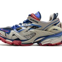 Balenciaga Track 2 Sneaker Beige Blue 570391 W2GN2 8570 Balenciaga Track 2 Sneaker Beige Blue 570391 W2GN2 8570