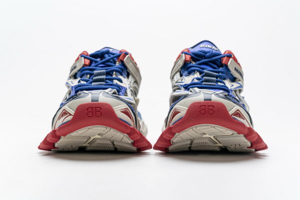 Balenciaga Track 2 Sneaker Beige Blue 570391 W2GN2 8570