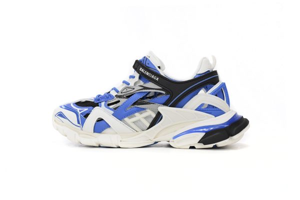 Balenciaga Track 2 Sneaker Blue White 568614 W3AE2 4191 Balenciaga Track 2 Sneaker Blue White 568614 W3AE2 4191
