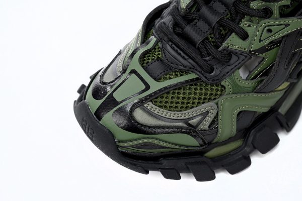 Balenciaga Track 2 Sneaker Military Black 568614 W3AE1 2311