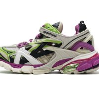 Balenciaga Track 2 Sneaker White Green Pink 568615 W2GN3 9199 Balenciaga Track 2 Sneaker White Green Pink 568615 W2GN3 9199