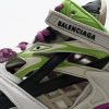Balenciaga Track 2 Sneaker White Green Pink 568615 W2GN3 9199