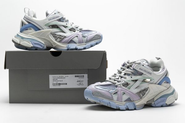 Balenciaga Track 2 Sneaker White Light Blue 568615 W2GN3 9045