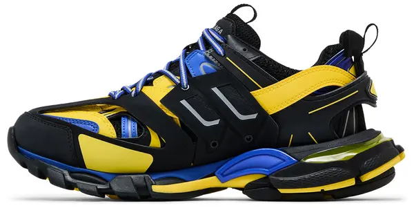 Balenciaga Track Black Yellow Blue 542023W1GC11080 (No LED) Balenciaga Track Black Yellow Blue 542023W1GC11080 (No LED)
