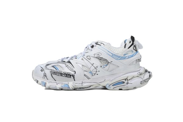 Balenciaga Track Sneaker 'White 542023 W3SRA 9014 Balenciaga Track Sneaker 'White 542023 W3SRA 9014