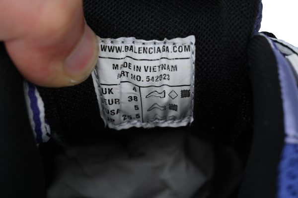 Balenciaga Track Sneaker White Black Purple