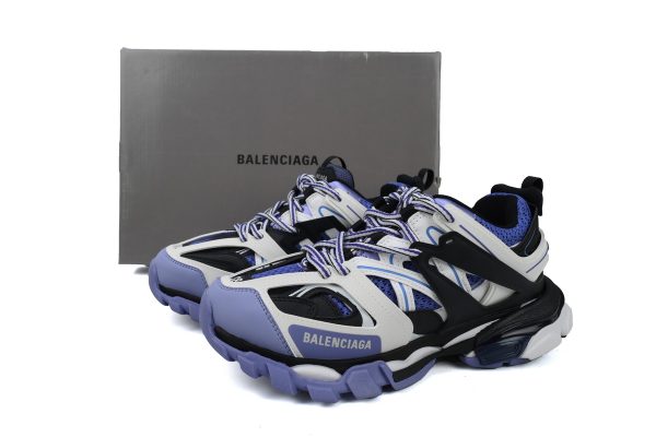 Balenciaga Track Sneaker White Black Purple