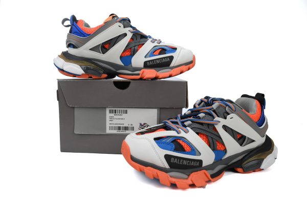 balenciaga_track_sneaker_white_blue_orange_1B3170920EF1F Balenciaga Track Sneaker White Blue Orange