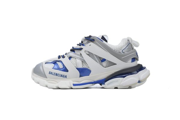 Balenciaga Track Sneaker White Grey Blue Balenciaga Track Sneaker White Grey Blue