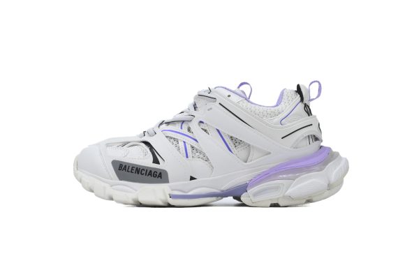 Balenciaga Track Sneaker White Purple Balenciaga Track Sneaker White Purple