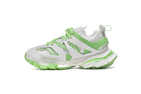 Balenciaga Track White Green 542023 W3HL1 9535 (No LED) Balenciaga Track White Green 542023 W3HL1 9535 (No LED)